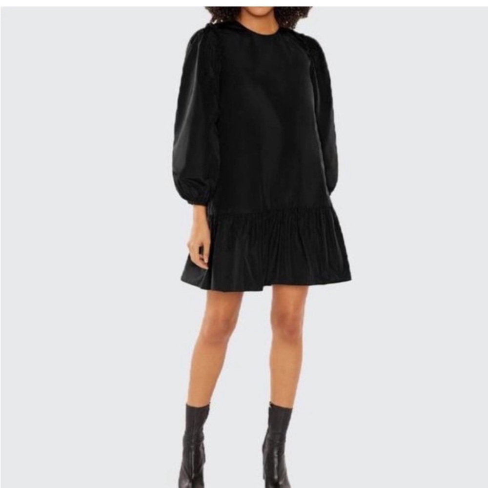 Cinq a Sept Jackie puff sleeve dress